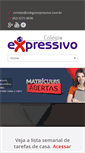 Mobile Screenshot of colegioexpressivo.com.br